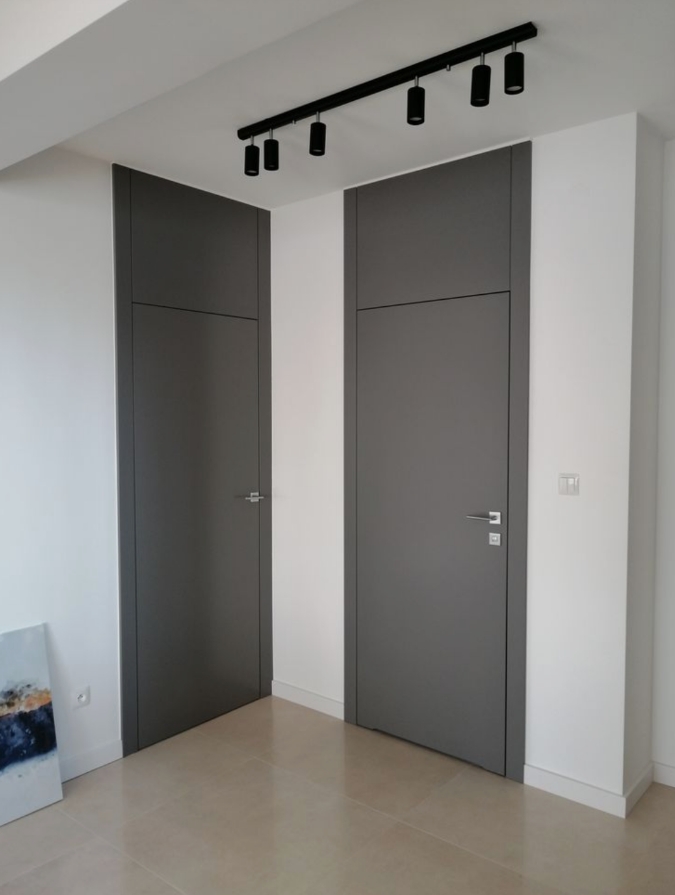 انواع درب پنلی (Same Level Door )