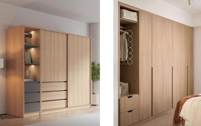 تفاوت کمد ریلی و لولایی