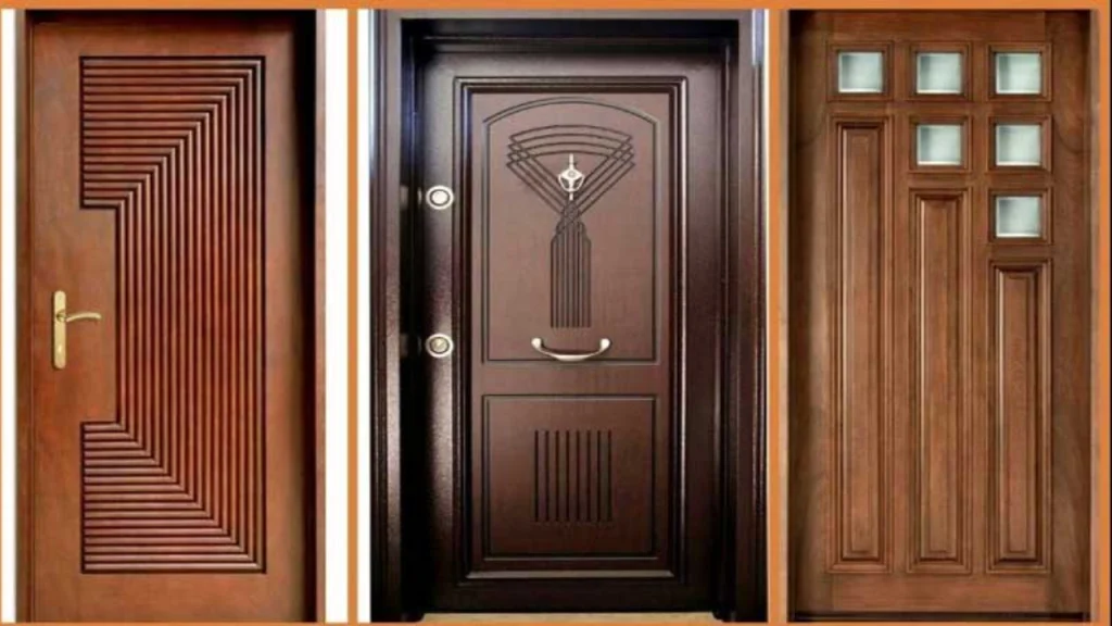 انواع روکش درب چوبی